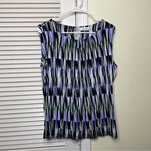 —SOLD—- Calvin Klein sleeveless top purple XL